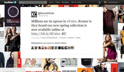 Kenneth-Cole-uses-Cairo-revolts-for-insensitive-self-promotion_0